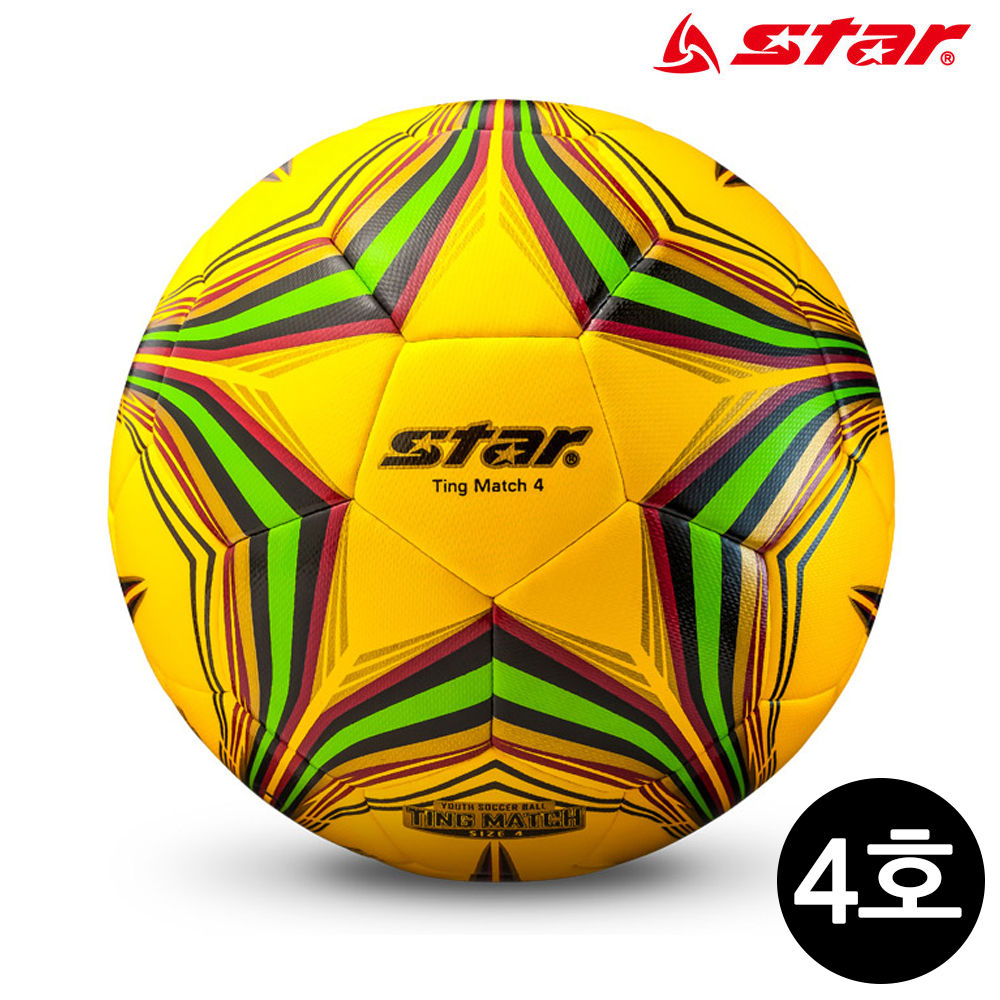 스타스포츠 축구공 유소년 팅 매치 (4호) (노랑) (SB3134-05)
