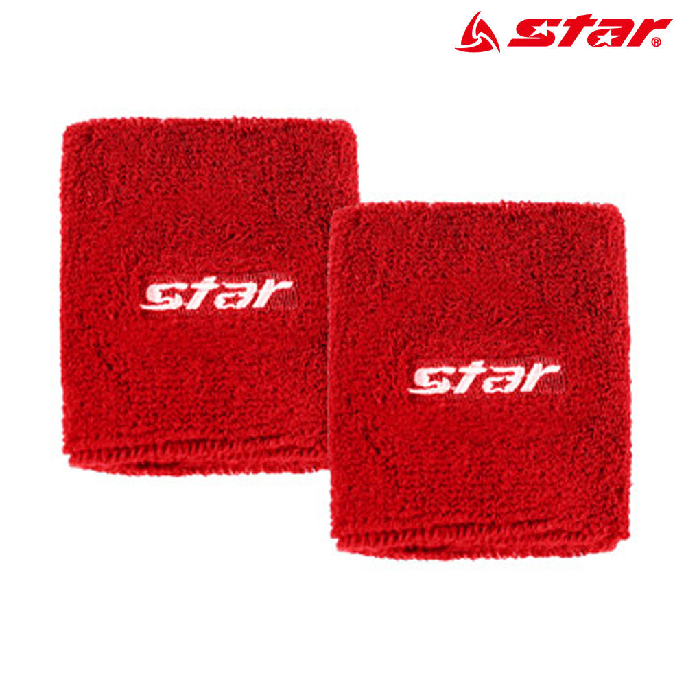 스타스포츠 손목밴드 (DOUBLE) (레드) 1세트 (2개입) (TD441)