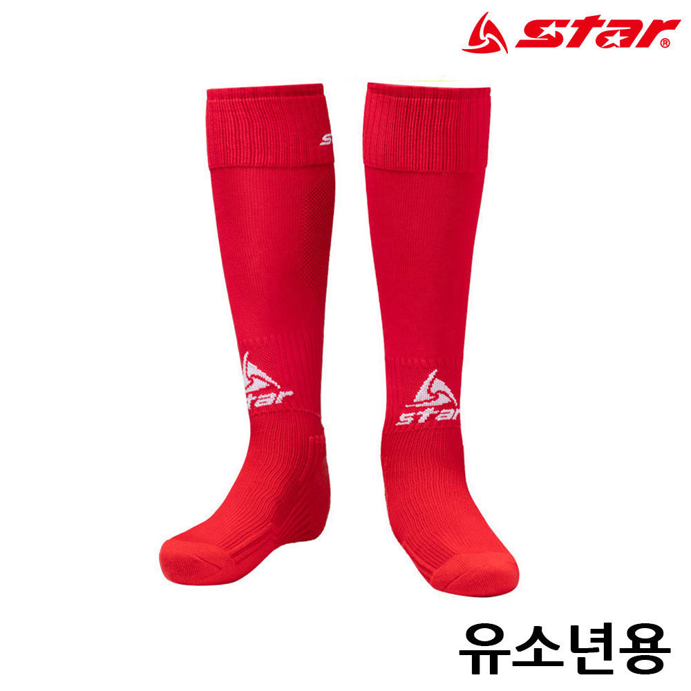 스타스포츠 축구 스타킹 (유소년) (RED)