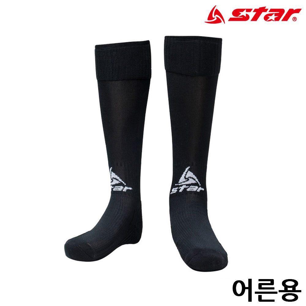 스타스포츠 축구 스타킹 (어른용) (BLACK) (SO160S-03)