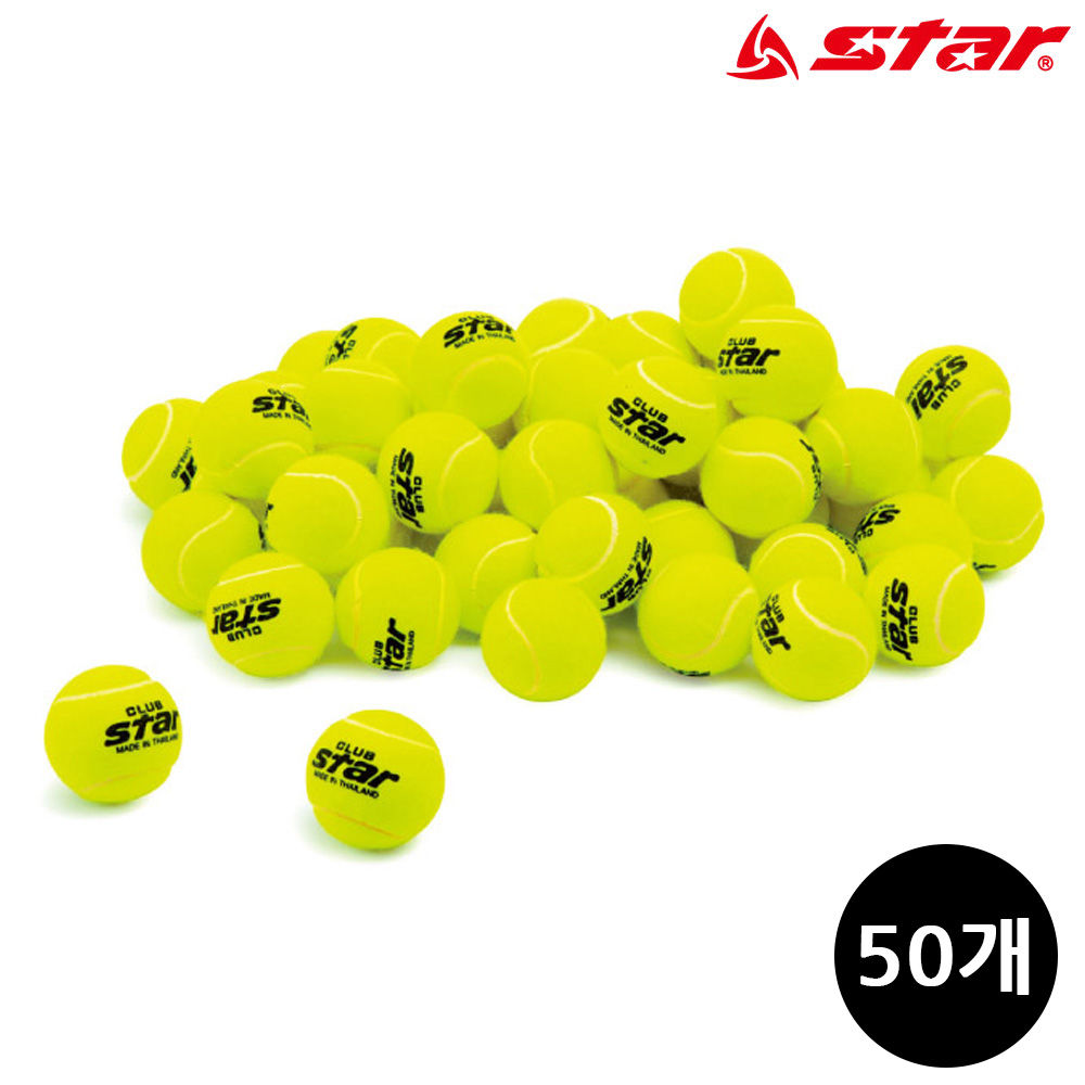 스타스포츠 테니스공 스타클럽 (연습용) (50개입) (TB713-50)
