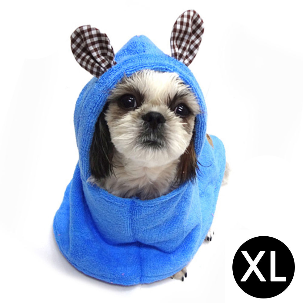 도그포즈 프린스 애견가운 (블루) (XL)