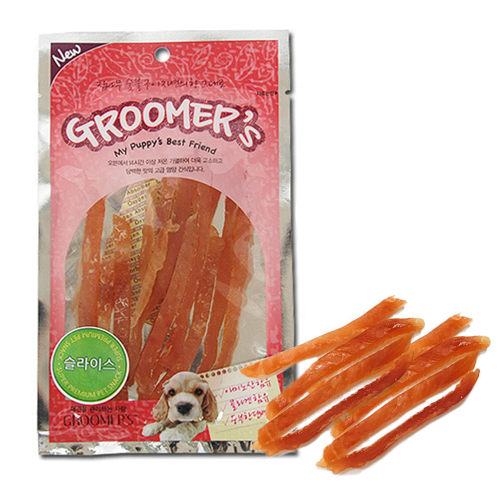 그루머스 슬라이스 70g (강아지 간식)