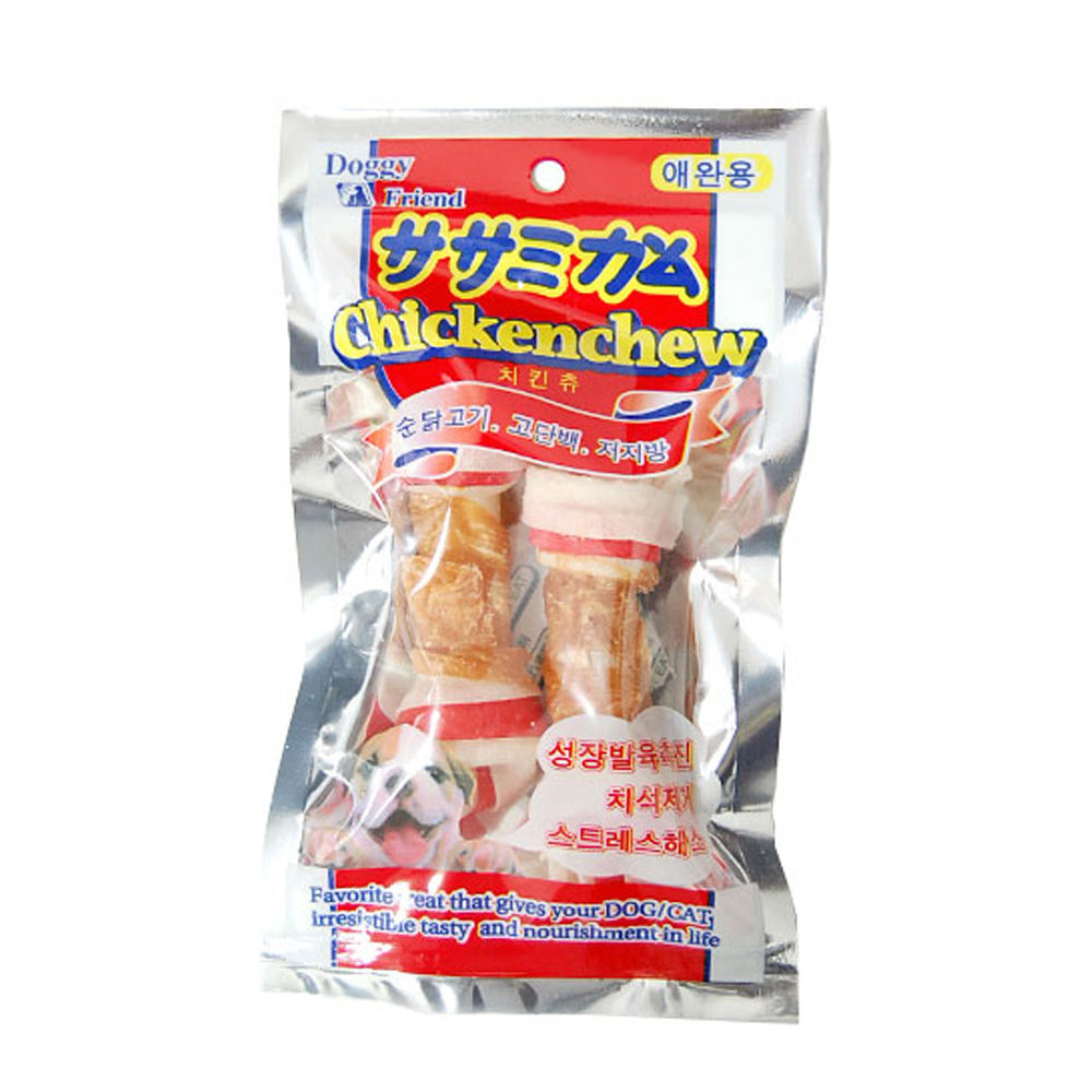 도기프렌드 치킨츄 2p (강아지 간식)