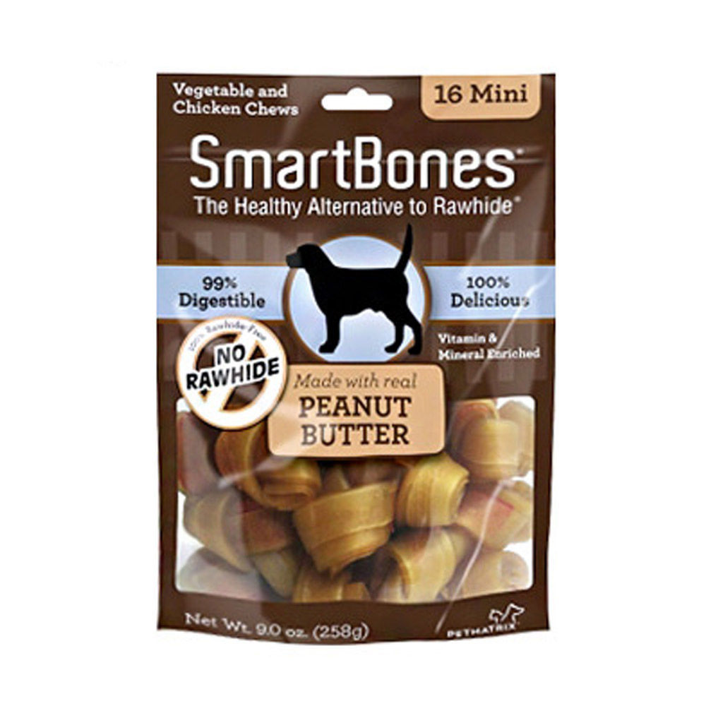 스마트본 피넛 미니 16p (치석.구취) (강아지 간식)