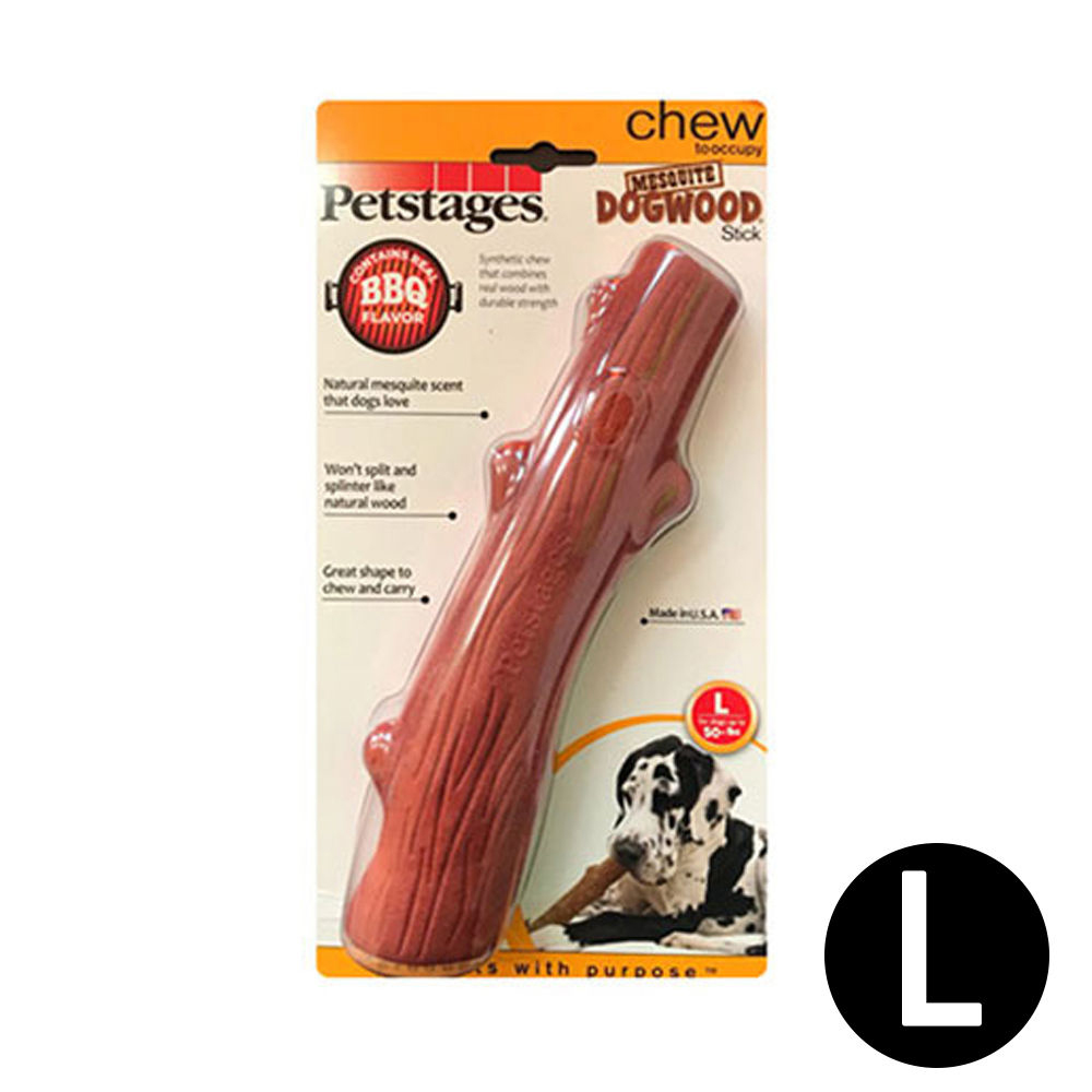 펫스테이지 도그 바베큐 우드스틱 (L) (30145) (강아지 장난감)