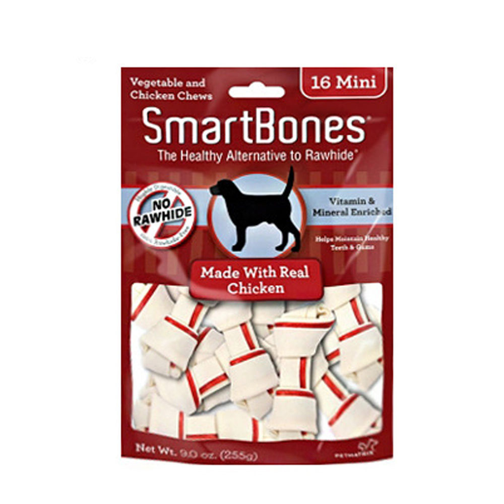 스마트본 치킨 미니 16p (치석.구취) (강아지 간식)