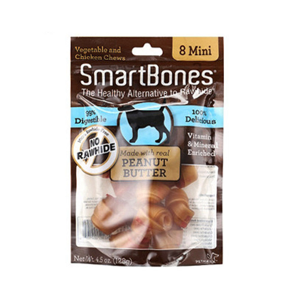 스마트본 피넛 미니8p (치석.구취) (강아지 간식)