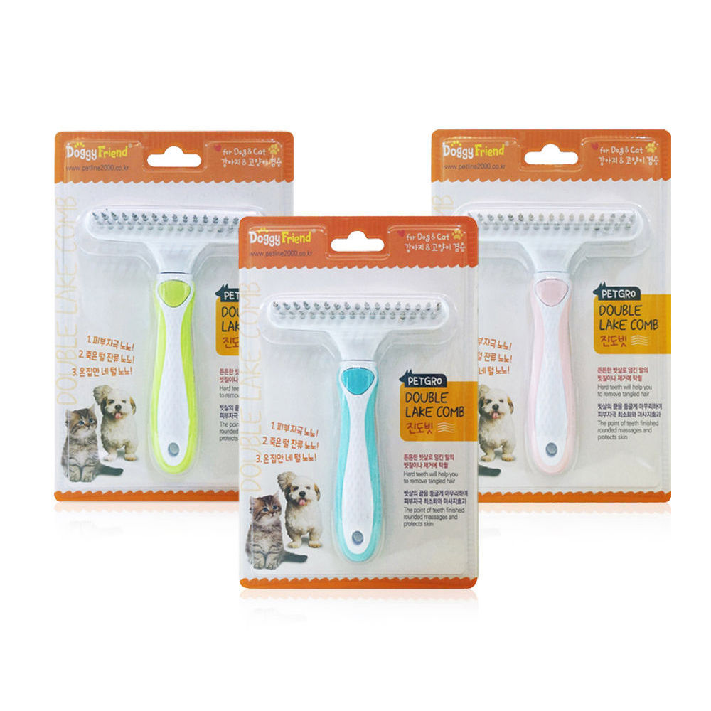 도기프렌드 펫그로 진도빗 (강아지 빗) (랜덤1개)