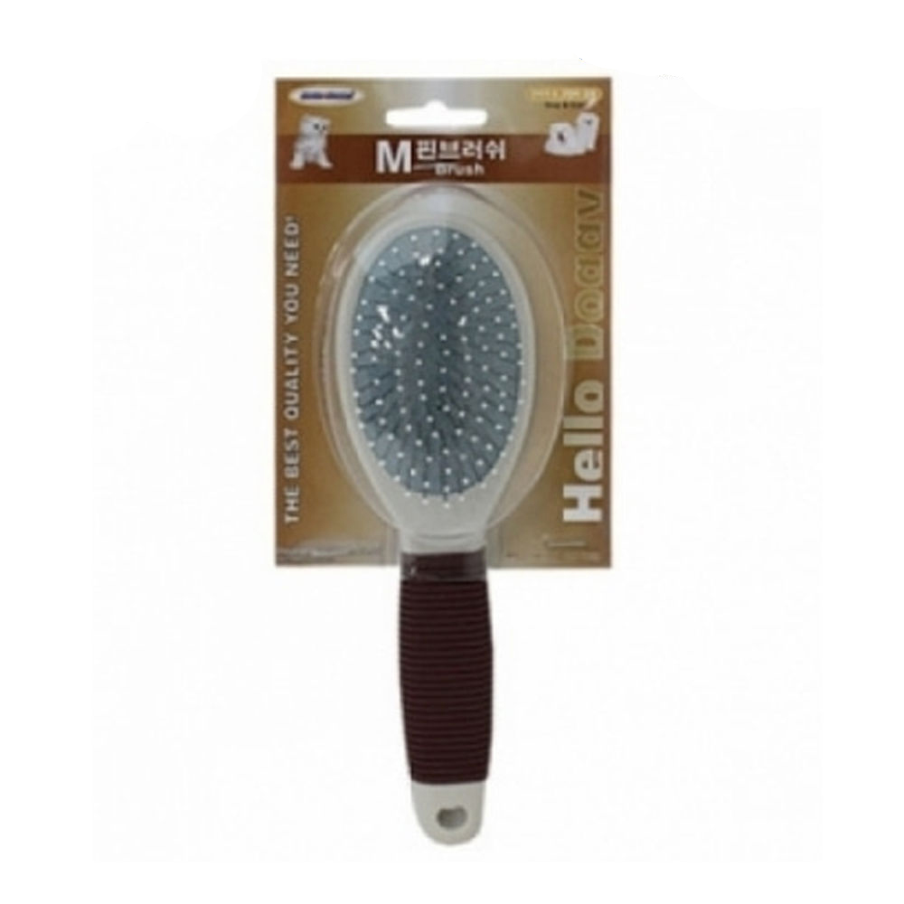 헬로도기 핀브러쉬 M (애완용 브러쉬)