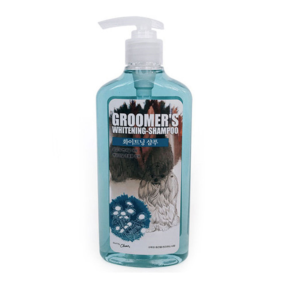 케미텍 그루머스 화이트닝 샴푸 400ml (강아지 샴푸)