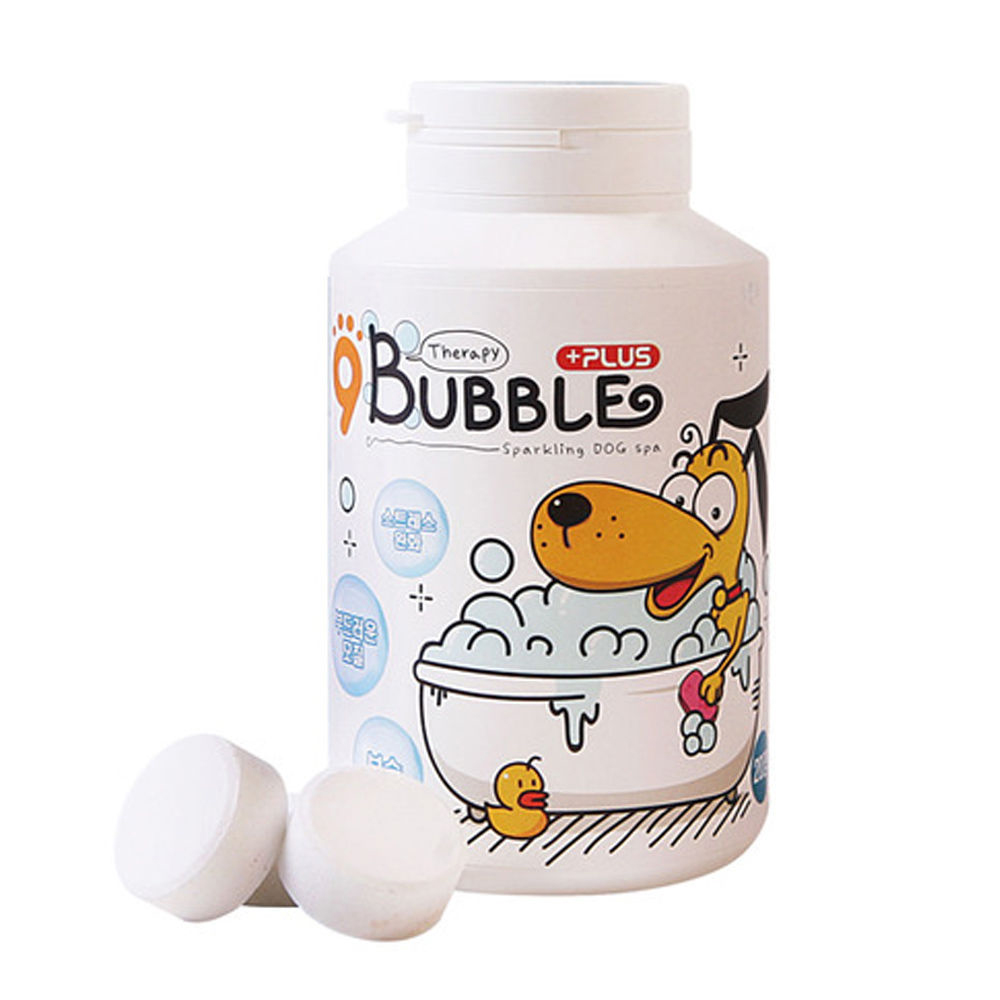 더키코 9dog 버블테라피 탄산스파 입욕제 20정 (애완용품)