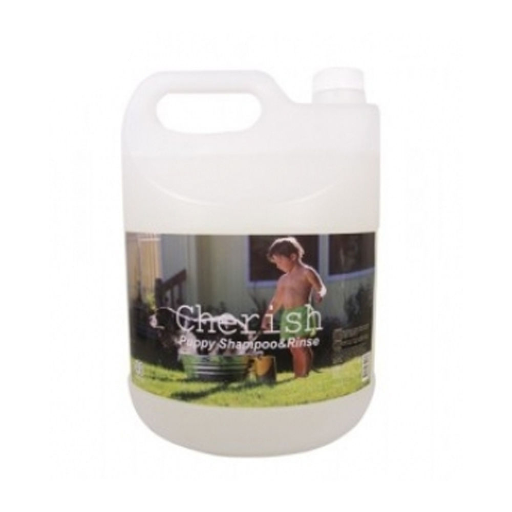 체리쉬 샴푸 린스 (퍼피) 4L (강아지 겸용샴푸)