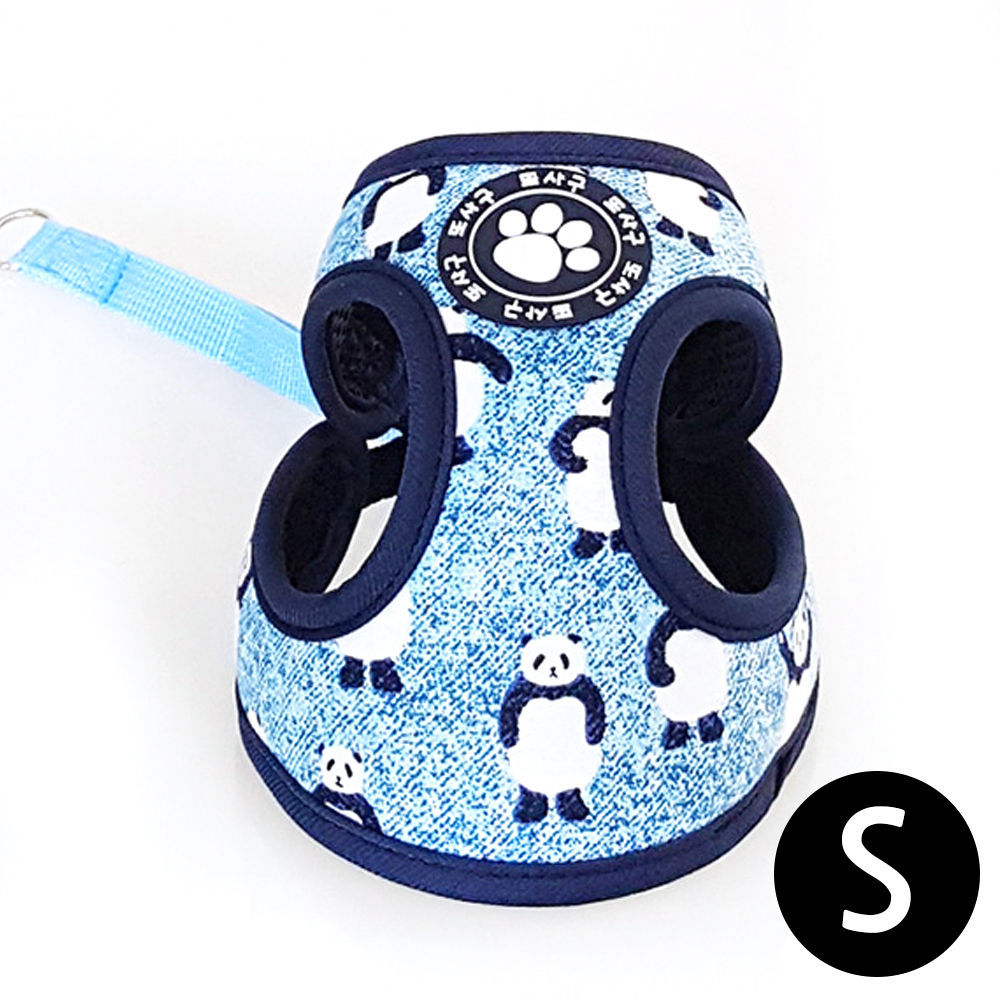 지엠펫 또사구 블루팬더 하네스 (S) (강아지 하네스)