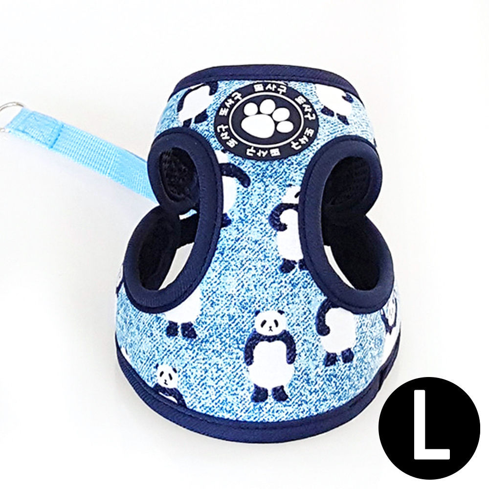 지엠펫 또사구 블루팬더 하네스 (L) (강아지 하네스)