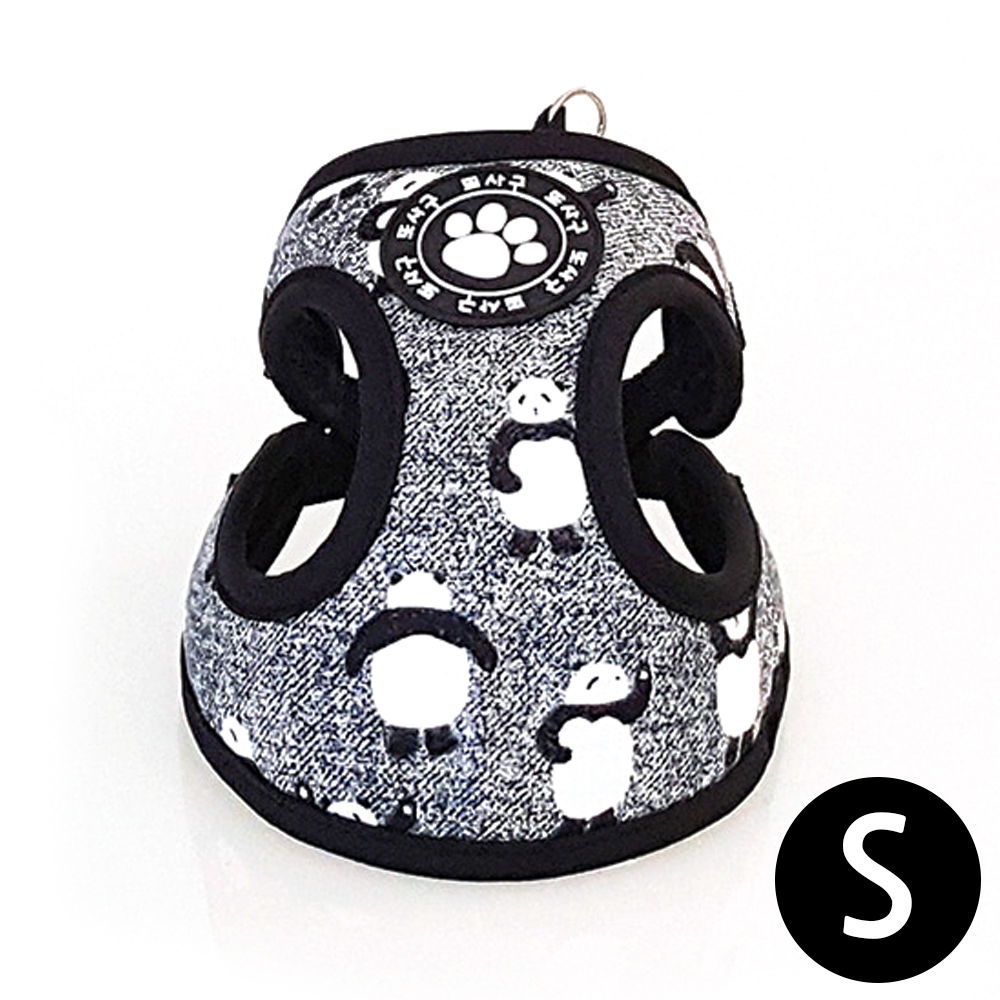 지엠펫 또사구 블랙팬더 하네스 (S) (강아지 하네스)