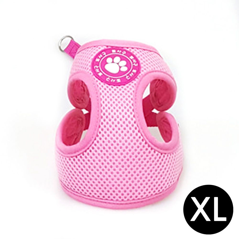 지엠펫 또사구 슬림메쉬 하네스 핑크 (XL) (강아지 하네스)