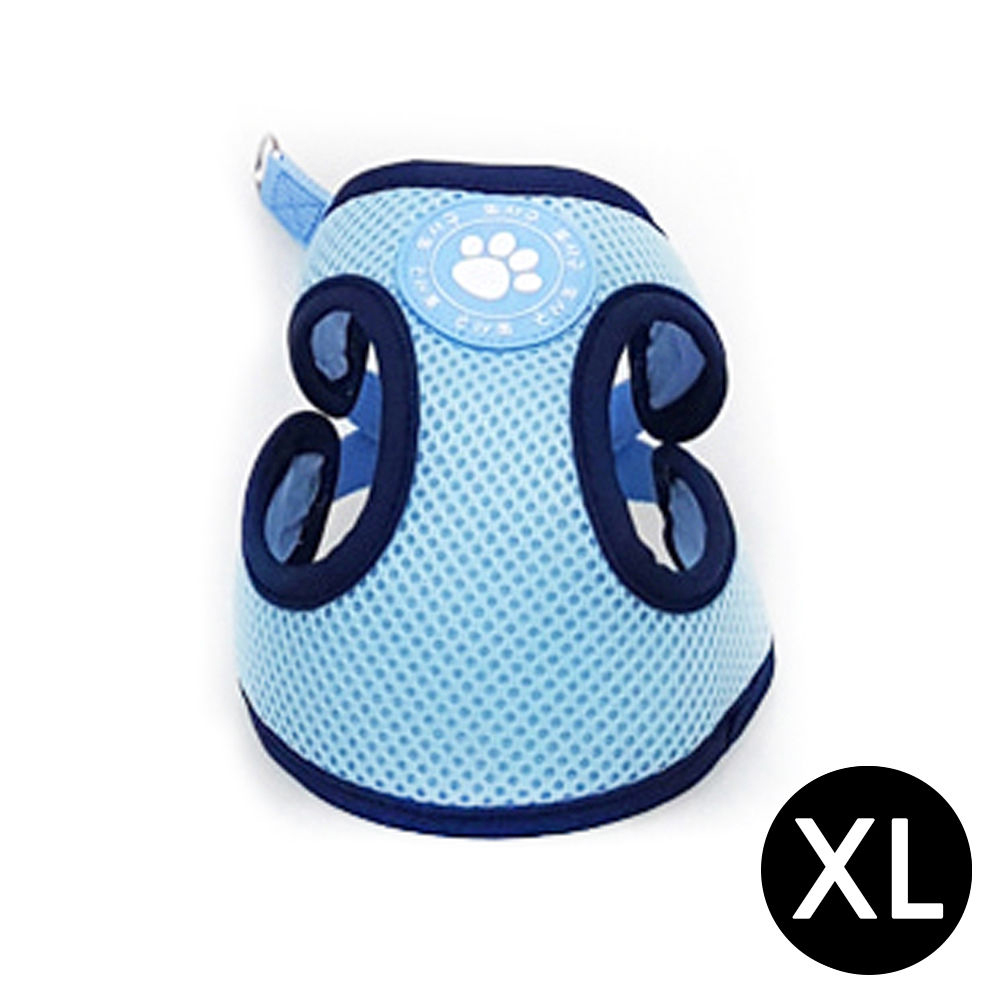 지엠펫 또사구 슬림메쉬 하네스 블루 (XL) (강아지 하네스)