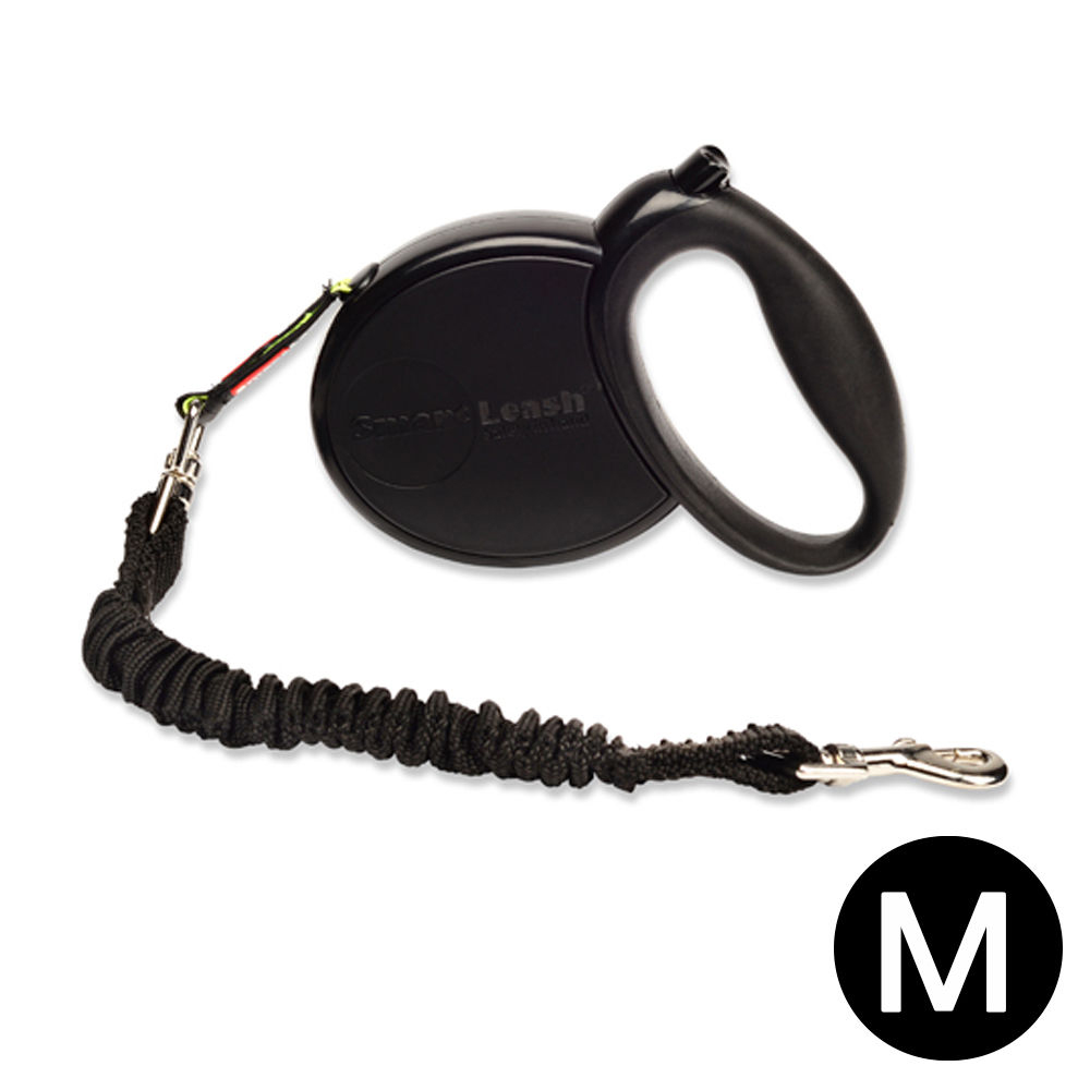 굿프렌드 스마트 리쉬 자동잠금 자동줄 4.3m 블랙 (M) (강아지 리드줄)
