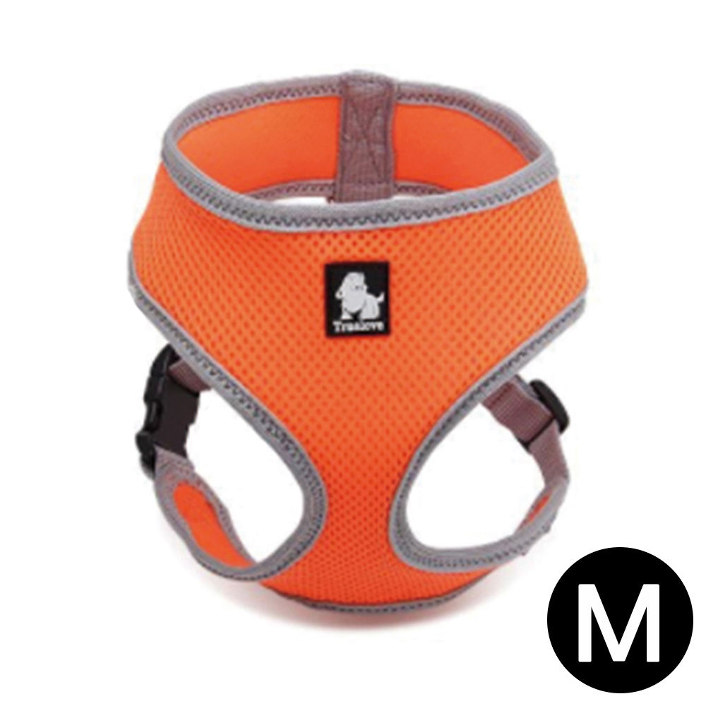 트루러브 에어매쉬 하네스 오렌지 (M) (강아지 하네스) (TLH1911)