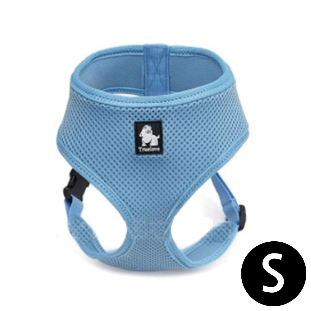 트루러브 에어매쉬 하네스 블루 (S) (강아지 하네스) (TLH1911)