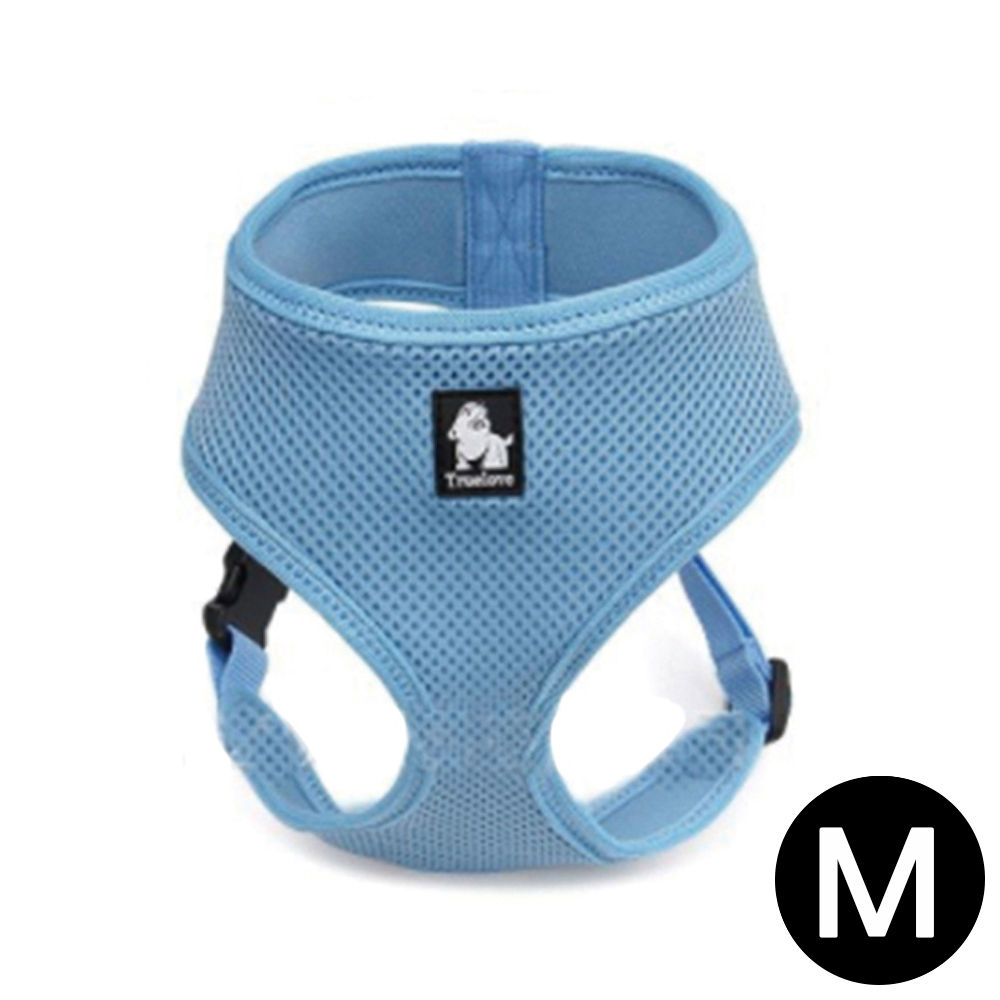트루러브 에어매쉬 하네스 블루 (M) (강아지 하네스) (TLH1911)