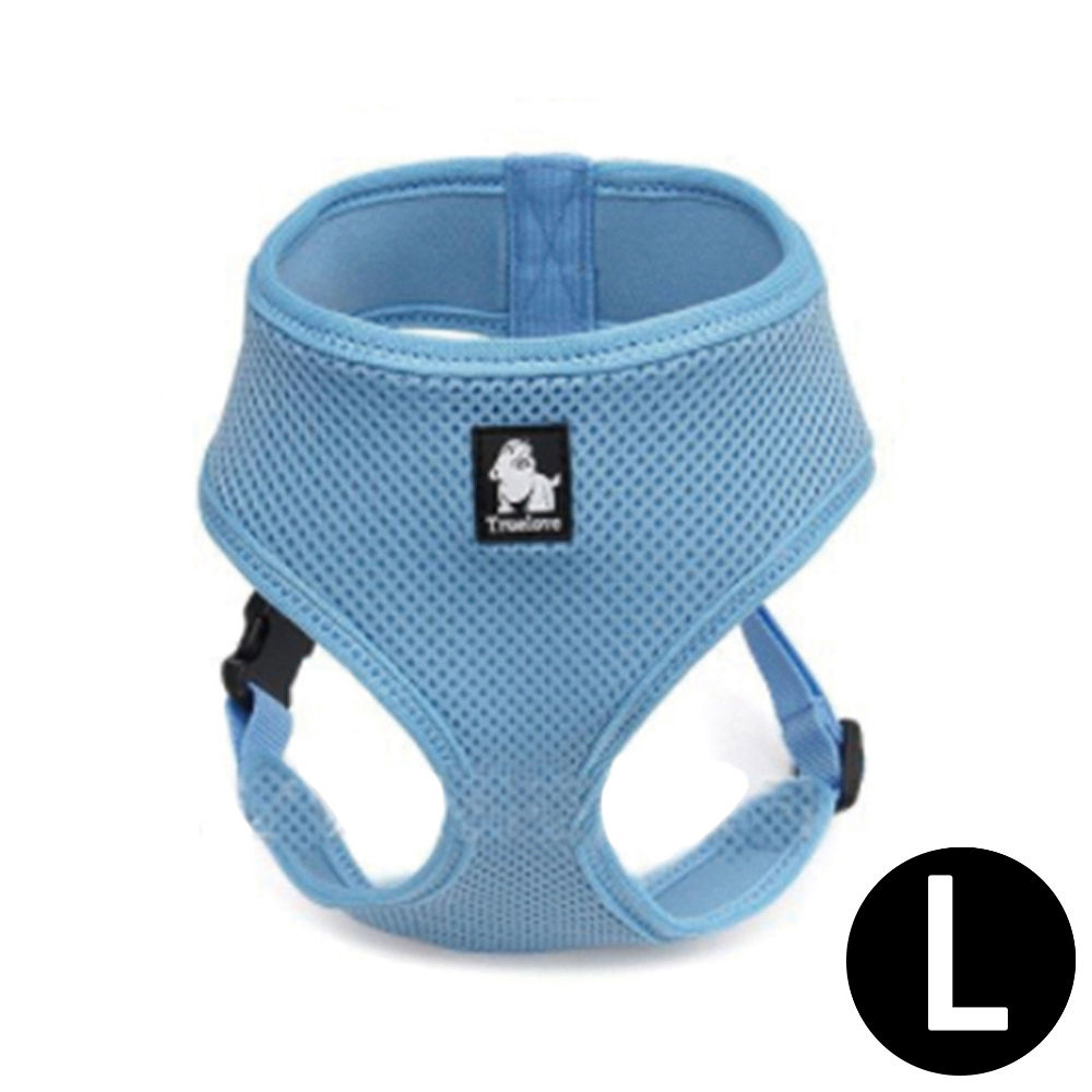 트루러브 에어매쉬 하네스 블루 (L) (강아지 하네스) (TLH1911)