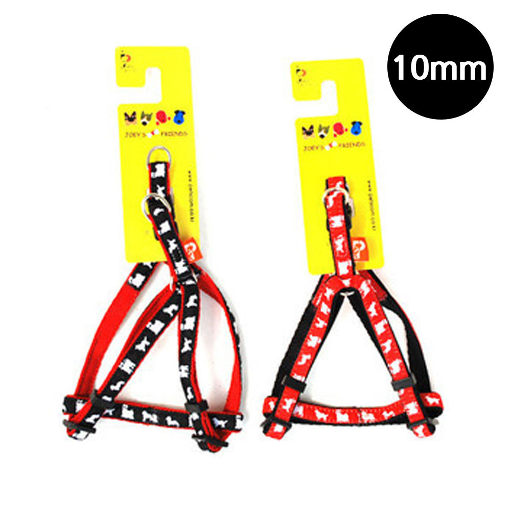 펫츠컴퍼니 도그프린팅 가슴줄만 10mm (강아지 가슴줄) (랜덤1개)