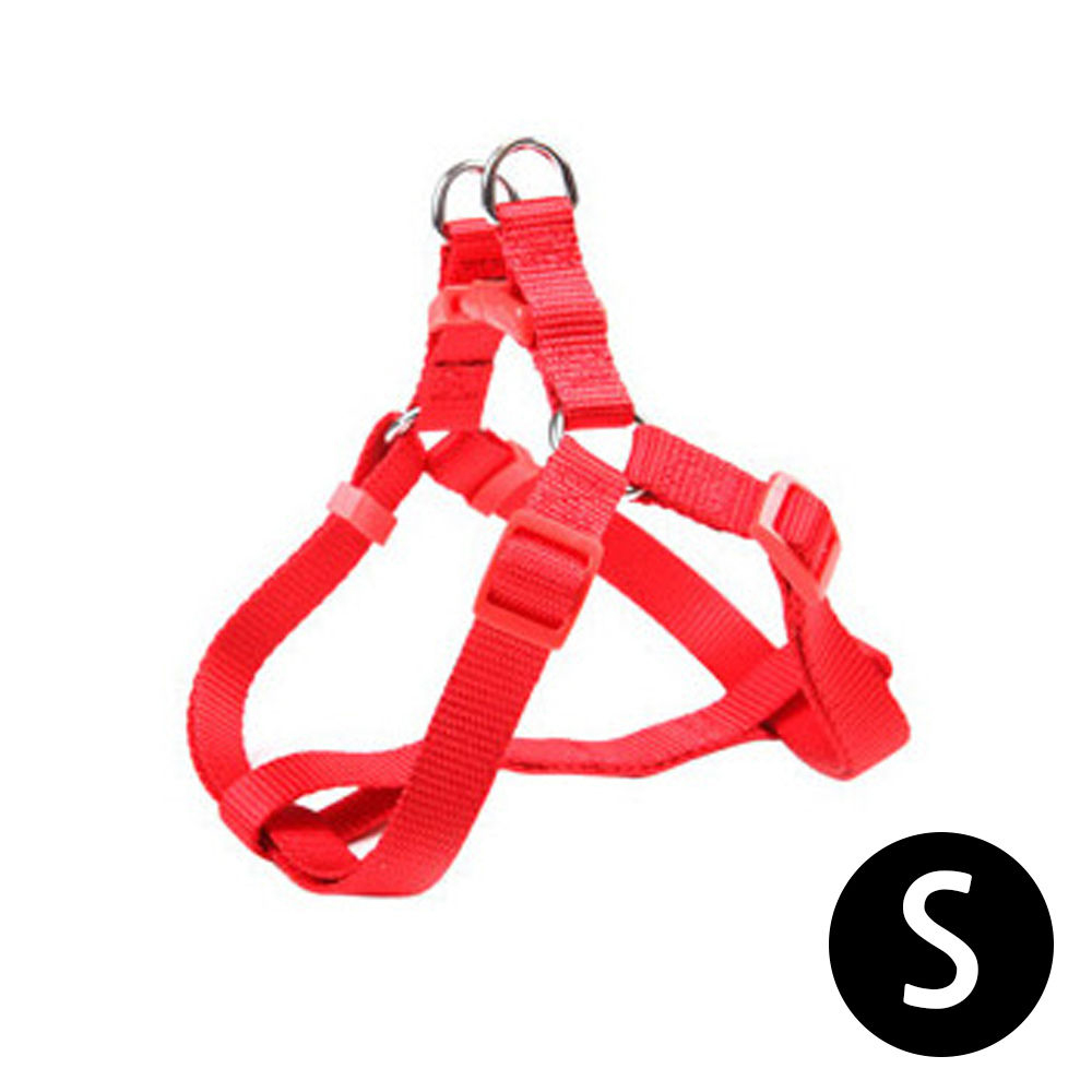 펫틀러 클래식 가슴줄 레드 (S) (강아지 가슴줄)