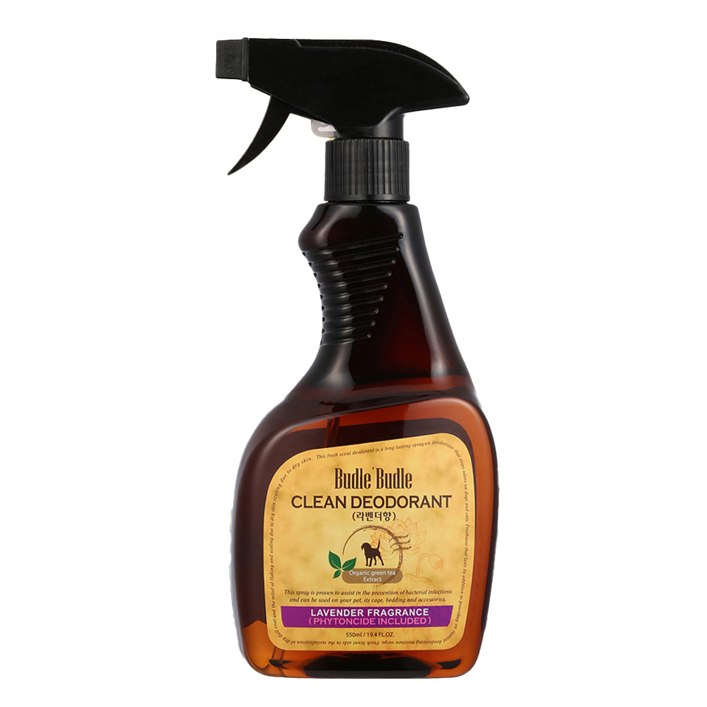 부들부들 클린탈취제 530ml (라벤다향) (강아지 탈취제)