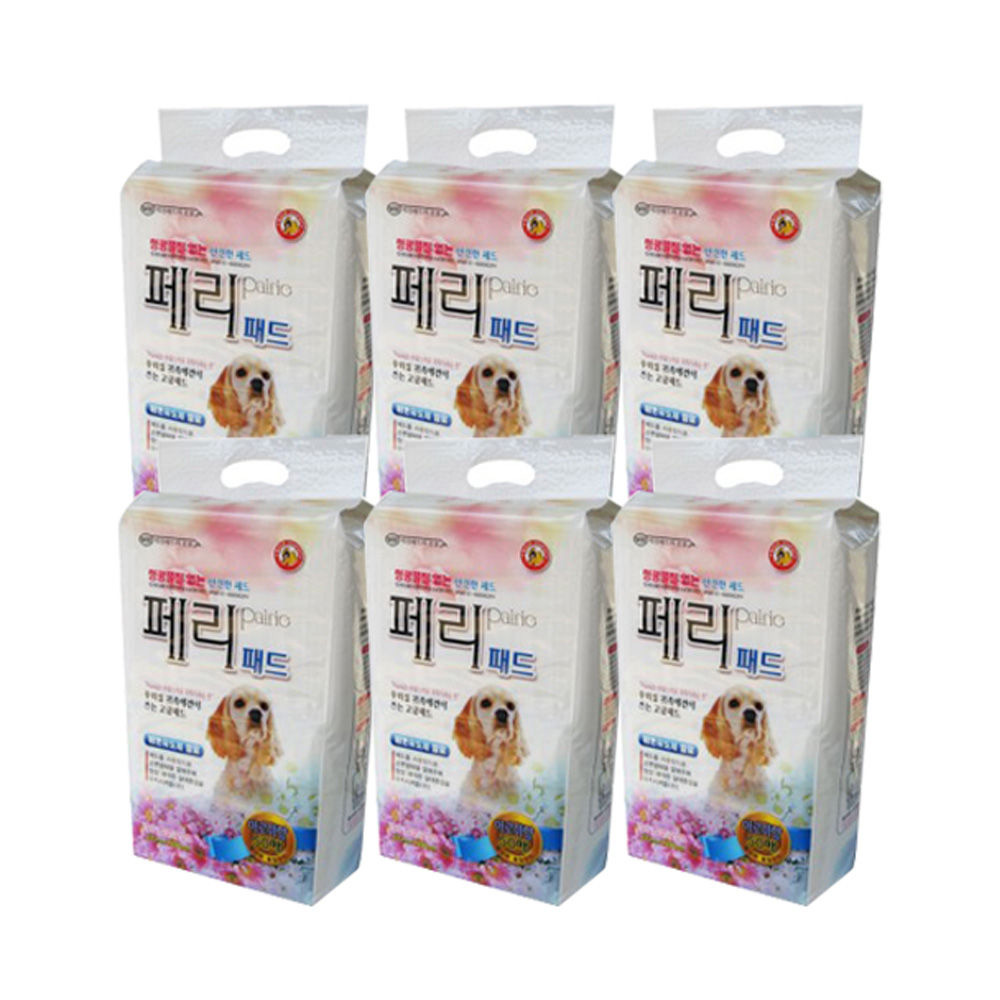 와우 페리패드 50매 (6개입) (1박스) (강아지 패드)
