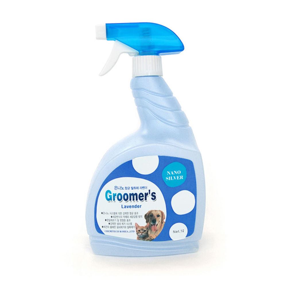 그루머스 탈취제 1L (라벤더향) (강아지 탈취제)