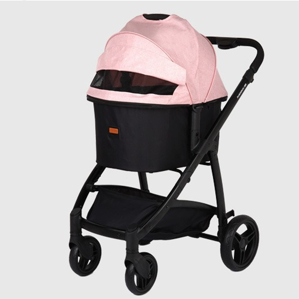 패리스독 루쏘 강아지 유모차 (핑크)