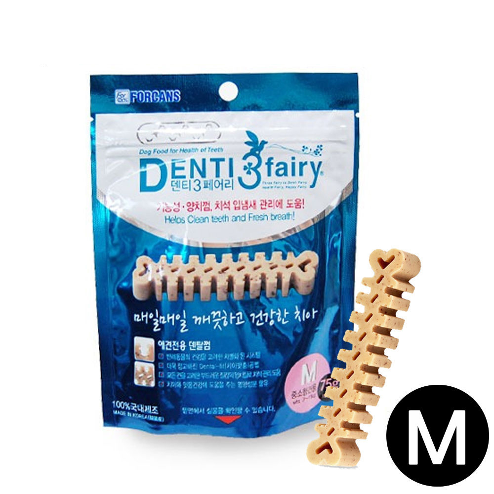 포켄스 덴티 페어리 75g (M) (강아지 간식)