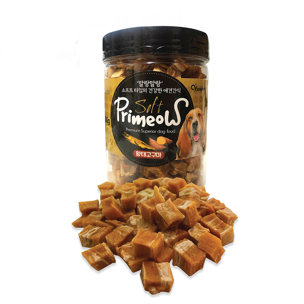 CY요셉 프리미요 통간식 200g (황태.고구마) (강아지 간식)