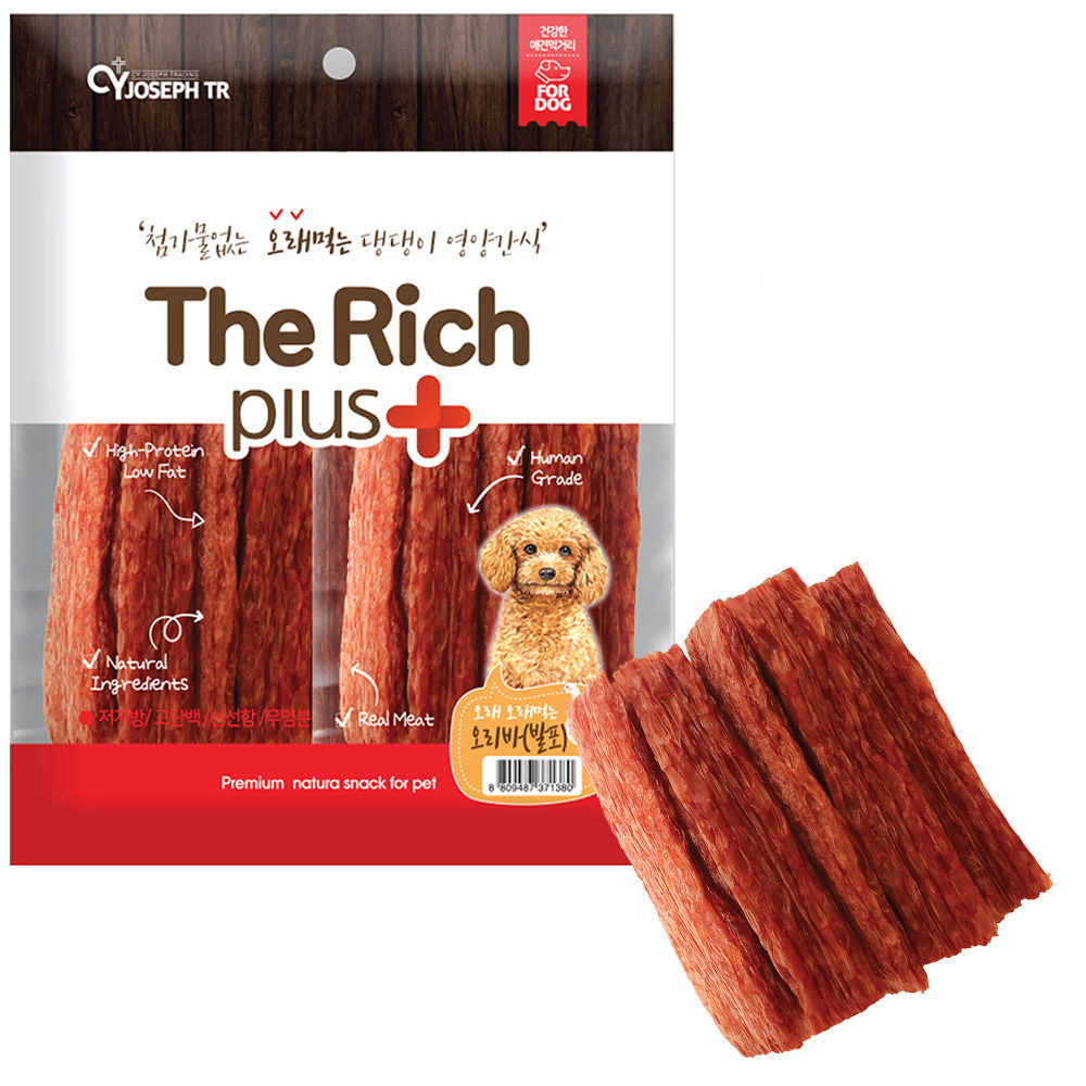 CY요셉 더리치플러스 오래먹는 오리바 발포 300g (강아지 간식)