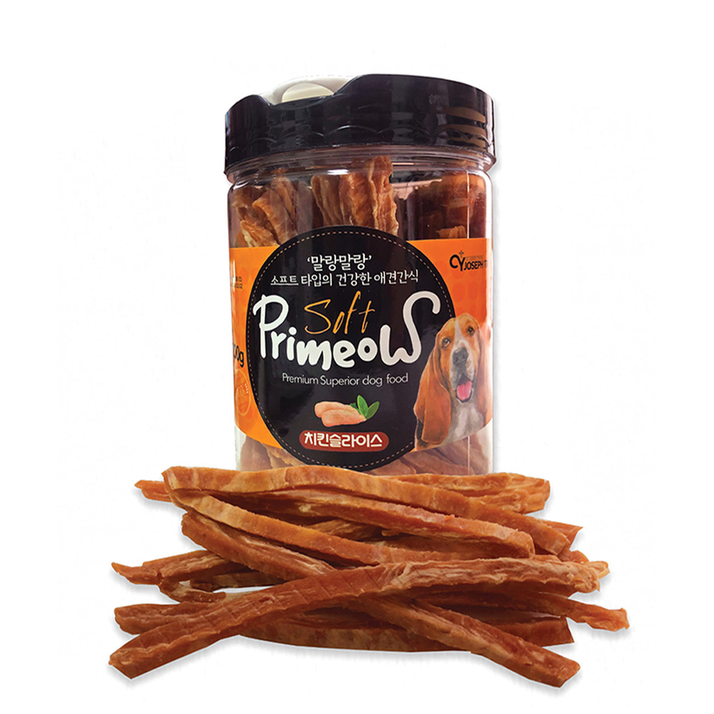 CY요셉 프리미요 통간식 200g (치킨슬라이스) (강아지 간식)