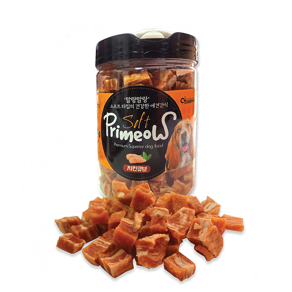 CY요셉 프리미요 통간식 200g (치킨큐브) (강아지 간식)