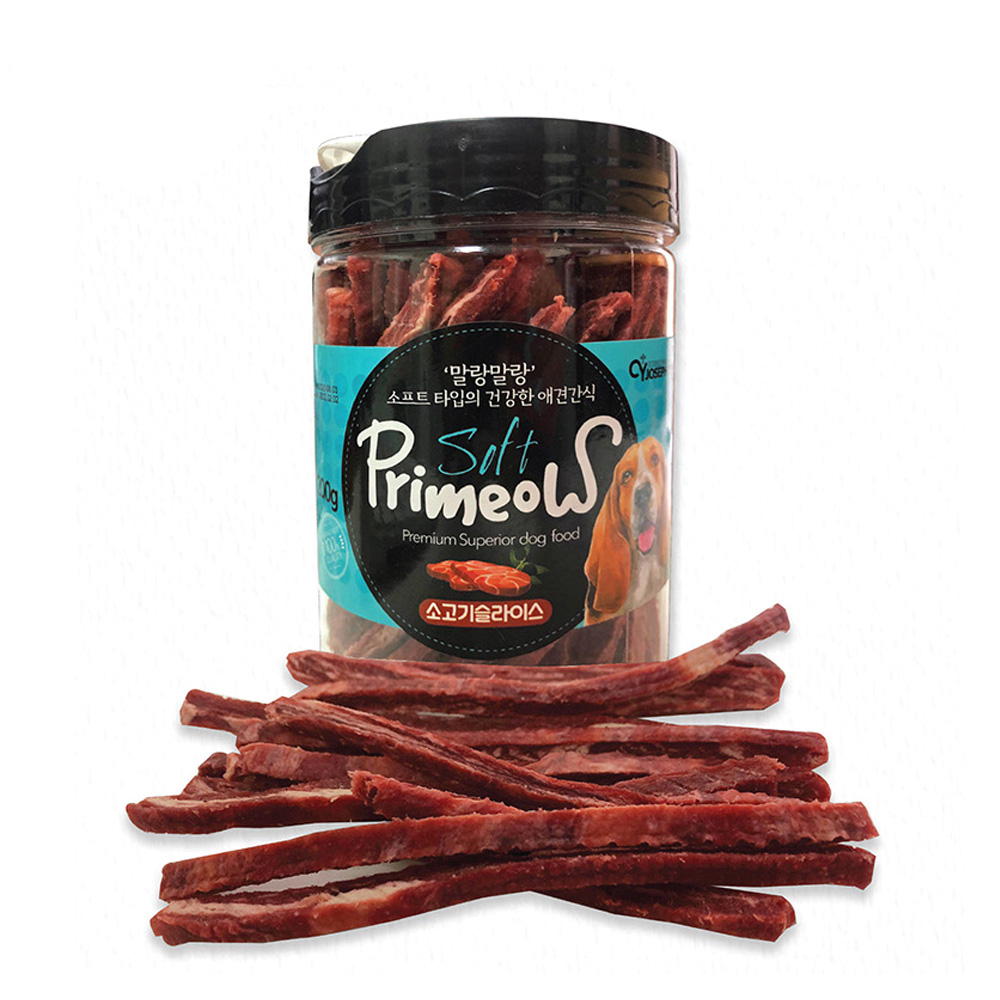 CY요셉 프리미요 통간식 200g (소고기슬라이스) (강아지 간식)