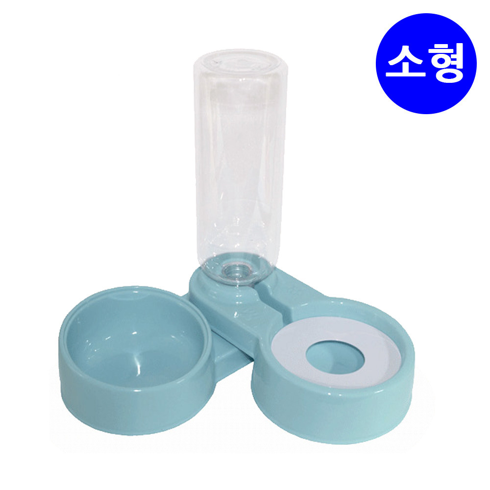 도기프렌드 마이미니 애견용 반자동급수식기 (블루) (소형)