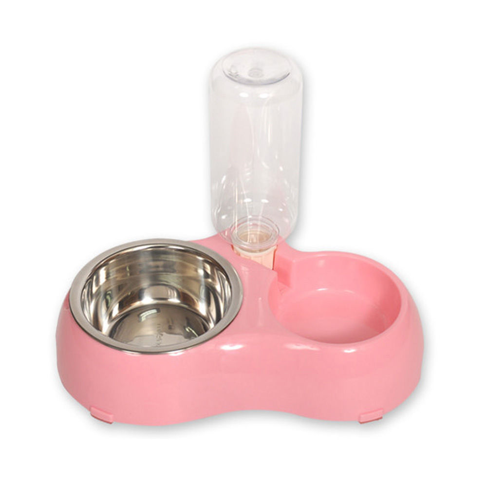 마이어펫 애완용 반자동 식기 (핑크) (826)