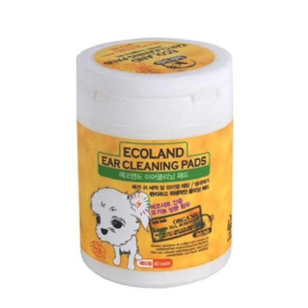 부들부들 에코랜드 애완용 이어클리닝 패드