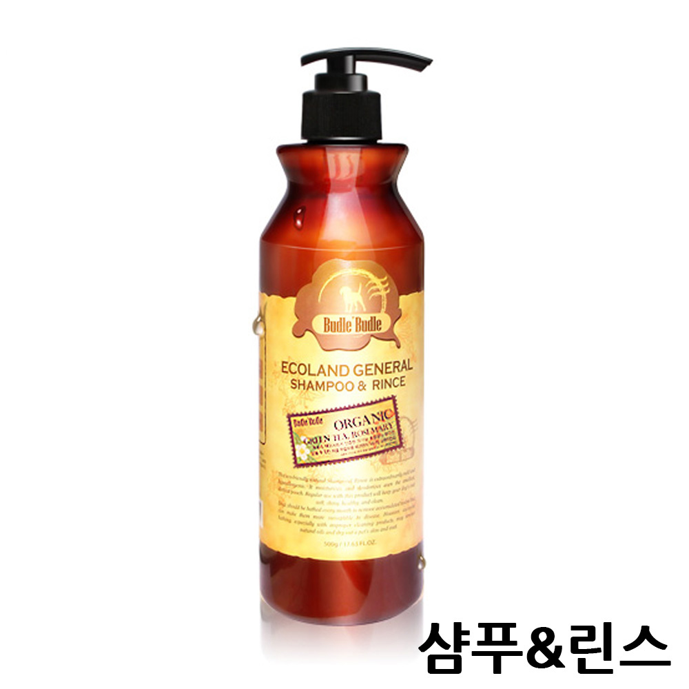 부들부들 에코랜드 제너럴 강아지 샴푸 린스 500g