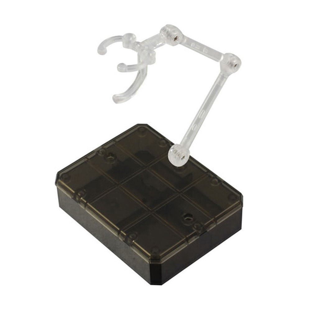 꿈그림 수납형 액션베이스 (투명검정) (건담.피규어 등)