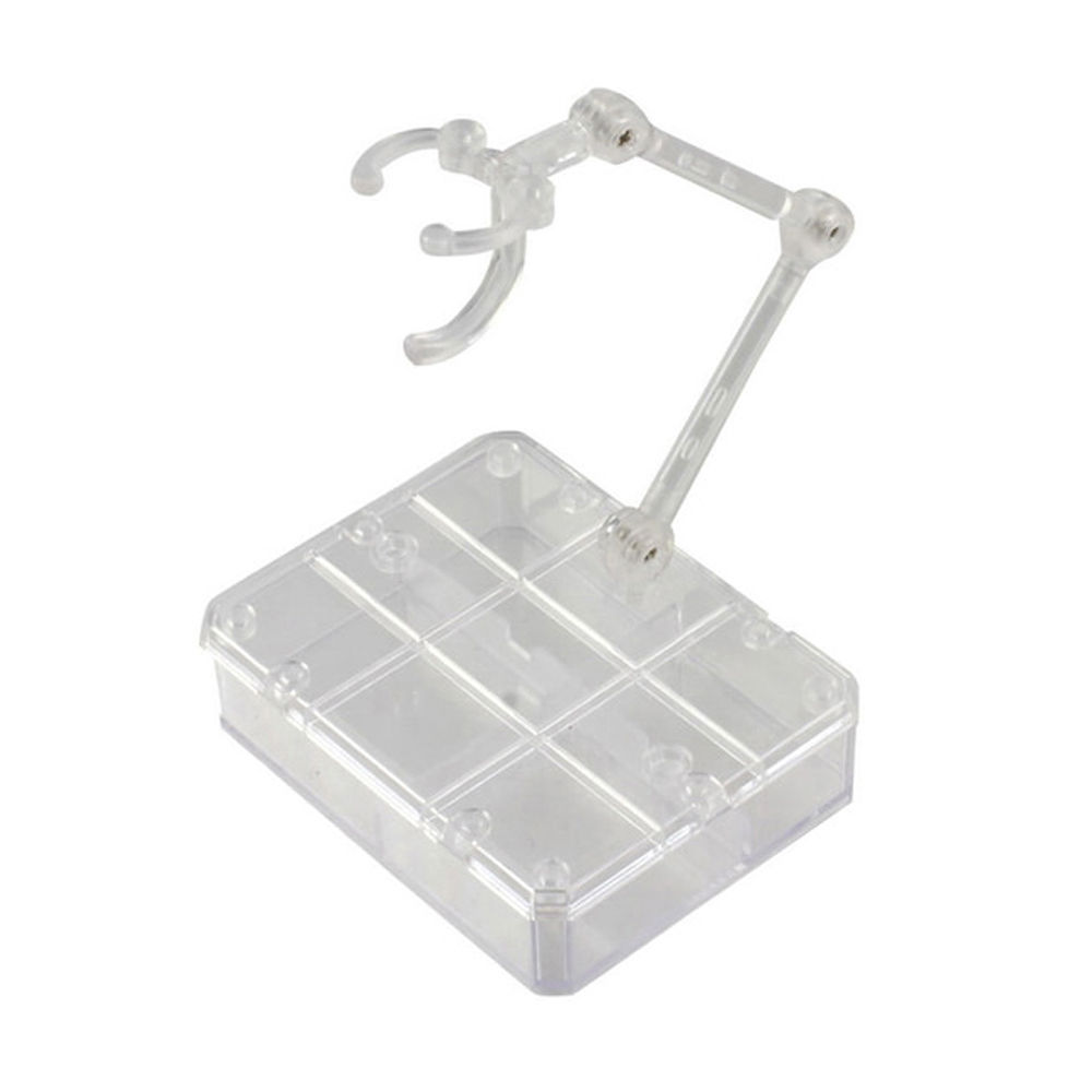 꿈그림 수납형 액션베이스 (투명) (건담.피규어 등)