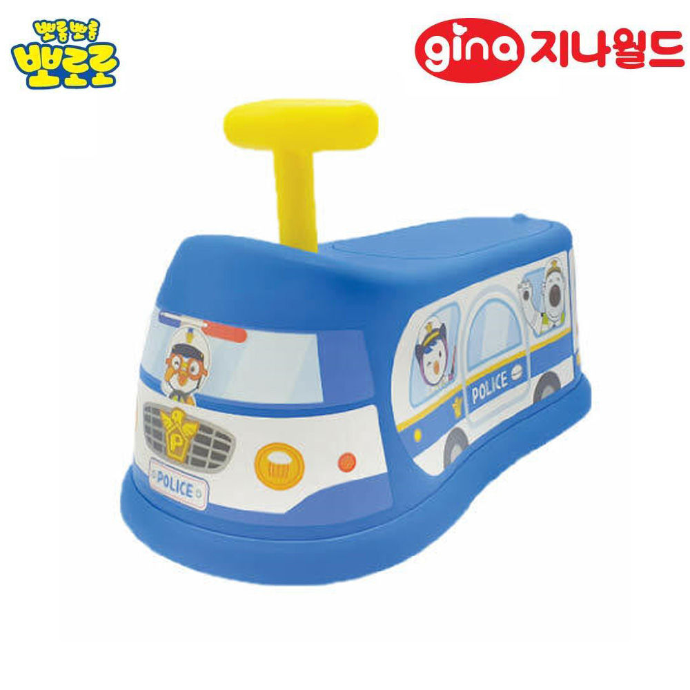 지나월드 뉴 뽀로로 롤링카 경찰차 (승용완구 붕붕카) (910110)