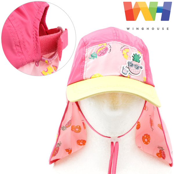 윙하우스 핑크파인 애플 플랩캡 (택1)