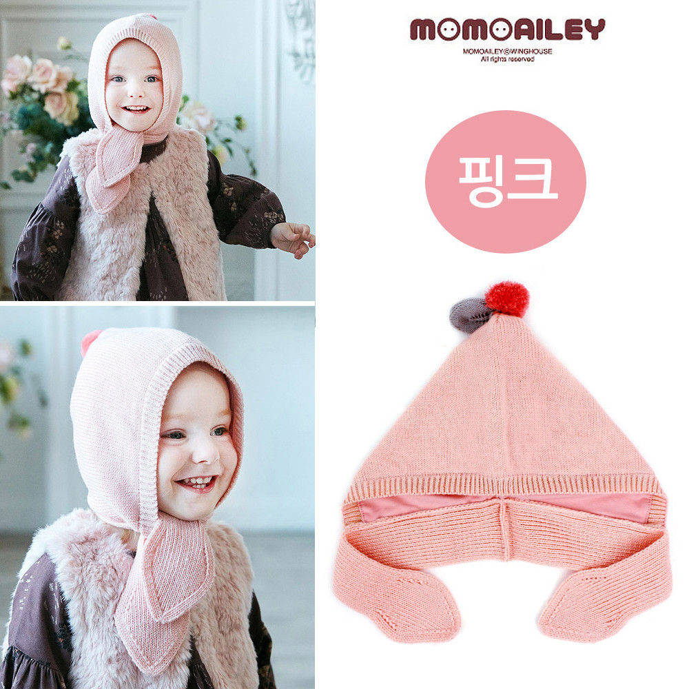 윙하우스 모모프렌즈 도로시 후드워머 (핑크)