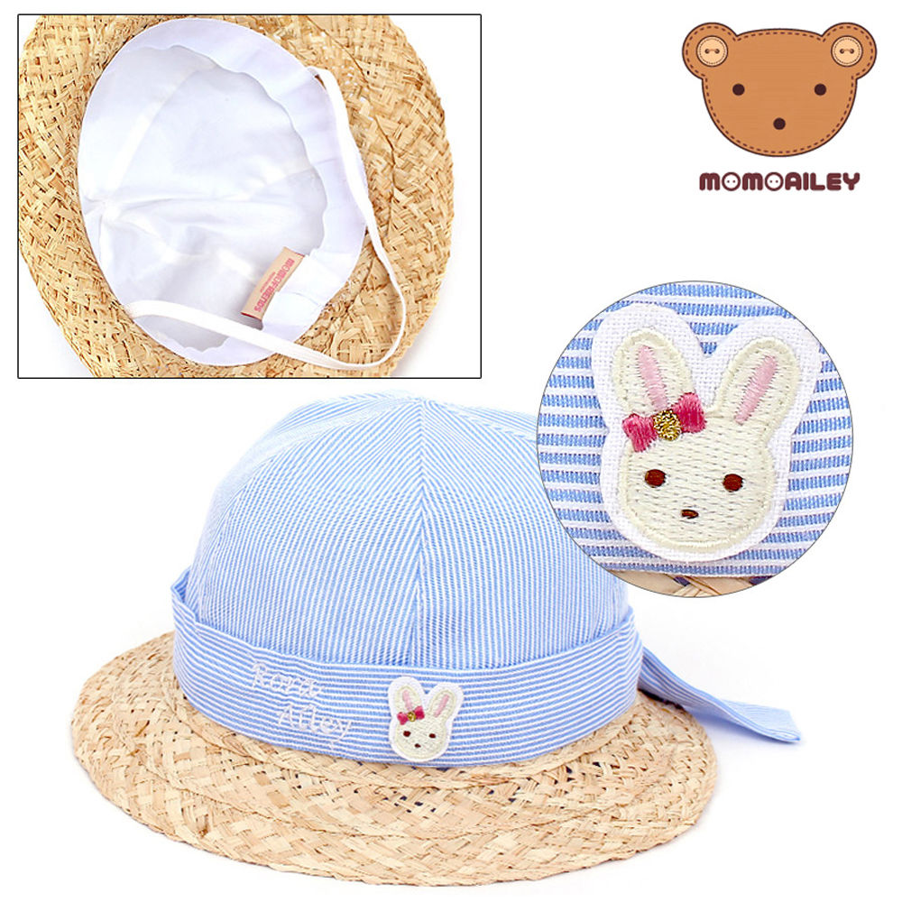 윙하우스 로라앨리 허니 밀짚모자 (스카이블루) (택1)