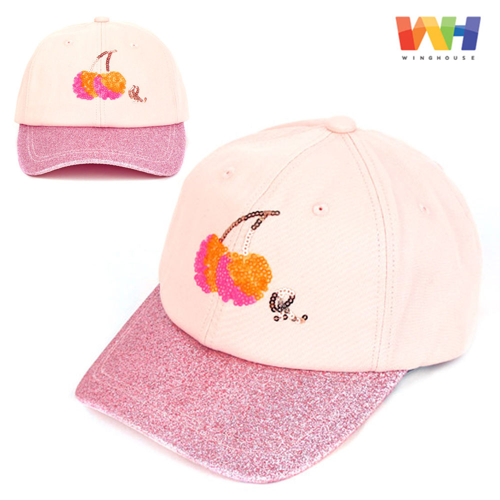 윙하우스 로라앨리 체리 스팽글 볼캡 (택1)